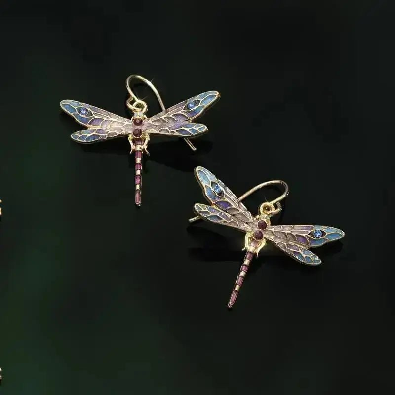 Embrace Elegance and Sophistication: Dragonfly Earrings - JewEarrings