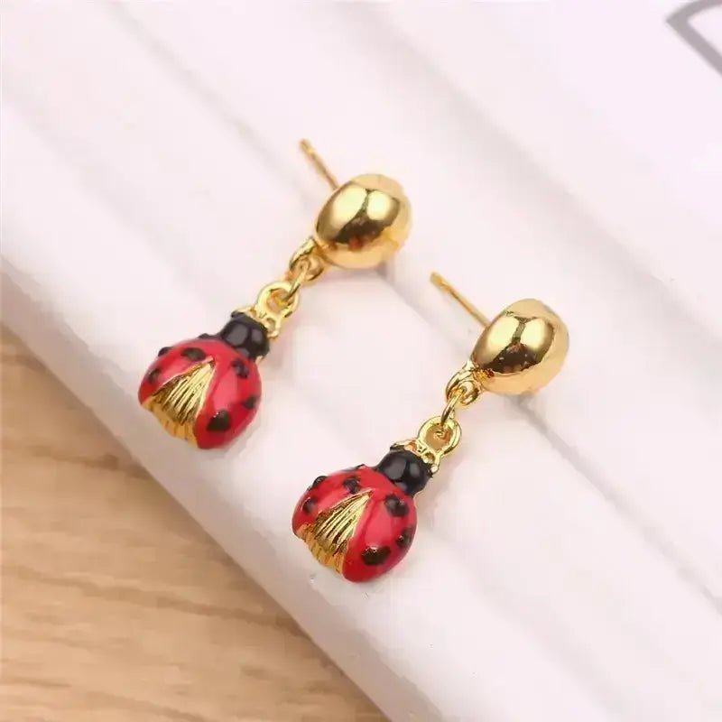 Jewearrings | Ladybug Earrings - JewEarrings