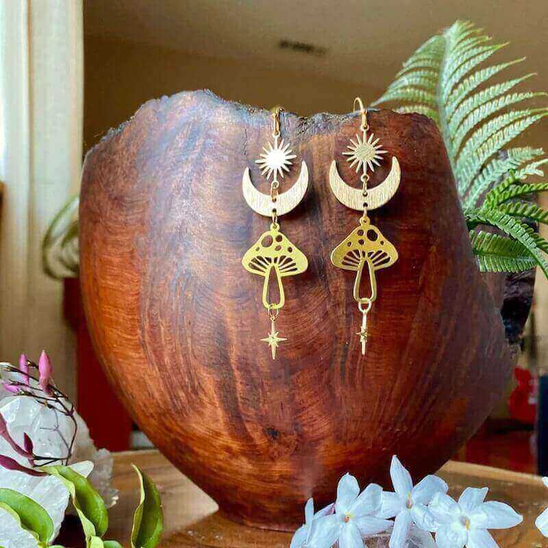 Jewearrings | Mushroom Earrings - JewEarrings