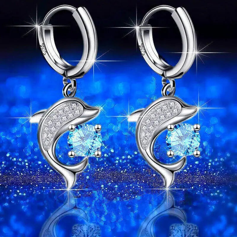 Dolphin Earrings - JewEarrings