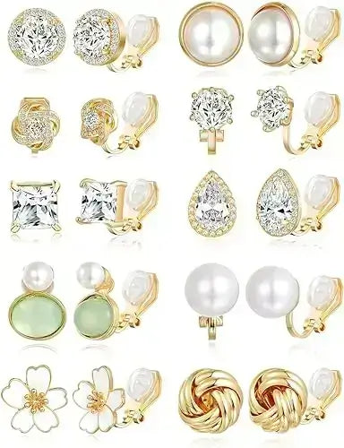 Clip On Earrings: Stylish & Comfortable