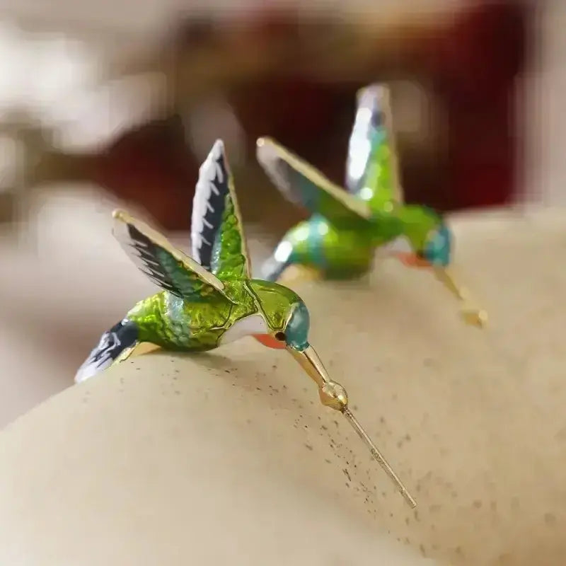 Hummingbird Earrings - JewEarrings