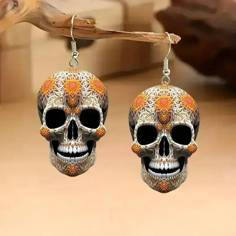 Skull Earrings - JewEarrings