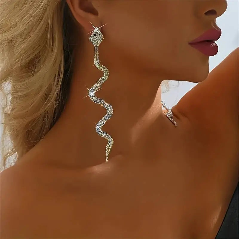 Snake Earrings - JewEarrings