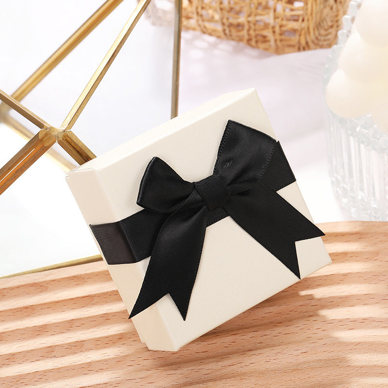 Bow Necklace Earrings Packaging Gift Box-Jewearrings