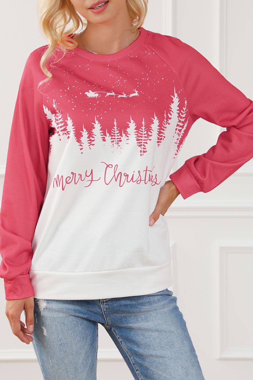 Christmas Element Long Sleeve Sweatshirt-Jewearrings