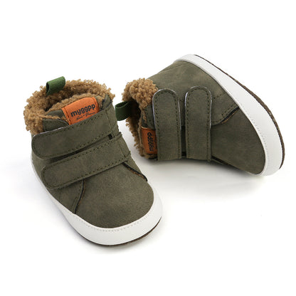 Fuzzy Velcro Kid Sneakers-Jewearrings