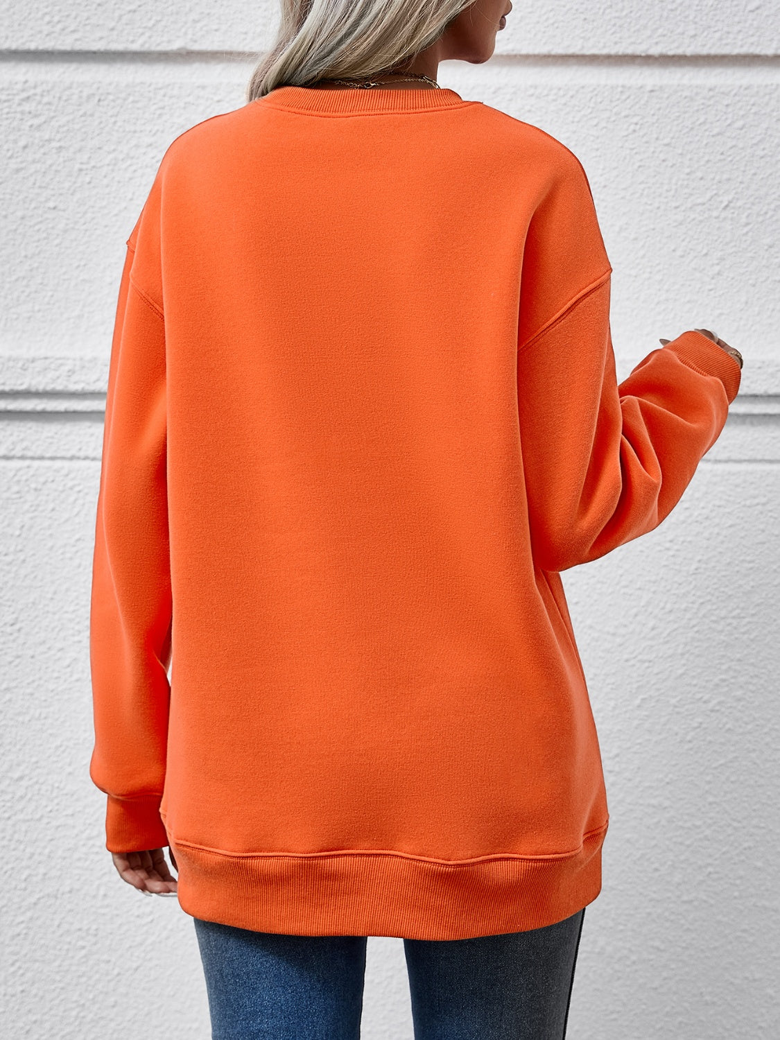 MERRY AND BRIGHT Long Sleeve Sweatshirt-Jewearrings