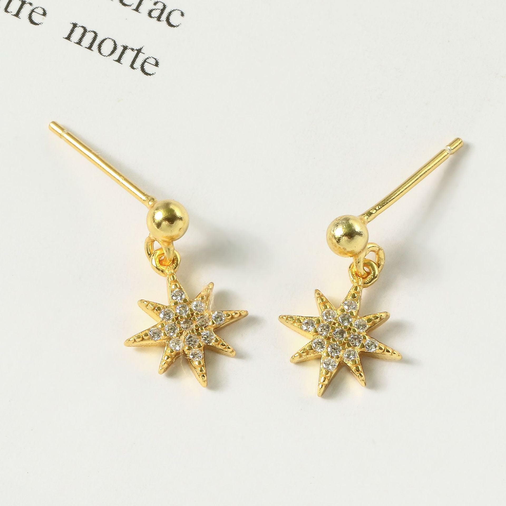 S925 Sterling Silver Fashion Earrings With Diamonds-Jewearrings