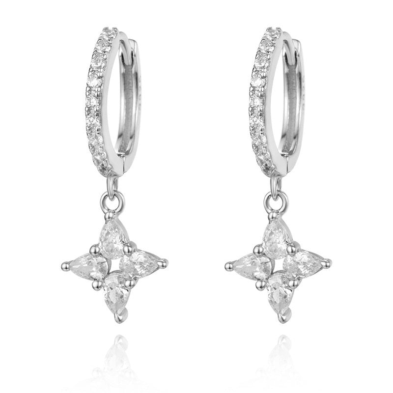 Elegant High-grade Earrings S925 Sterling Silver Earrings Anti-allergy Non-fading-Jewearrings