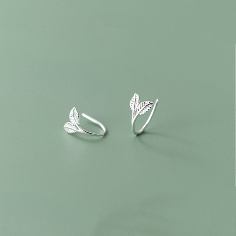 Women's S925 Sterling Silver Branch Bud Earrings-Jewearrings