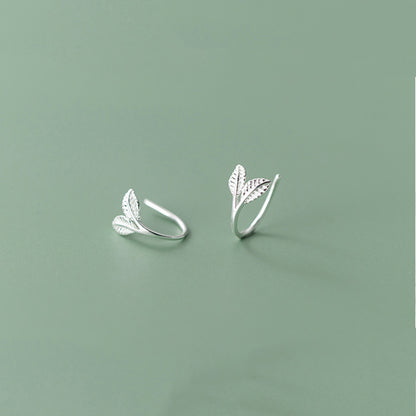 Women's S925 Sterling Silver Branch Bud Earrings-Jewearrings