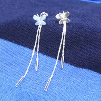 Silver Earrings Weihua Women's European And American Retro Tassel Women's Earrings Women's Foreign Trade Original Single Export Earrings-Jewearrings