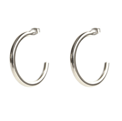 Minimalist C Circle European And American Hoop Wind Ins Super Fire Earrings-Jewearrings