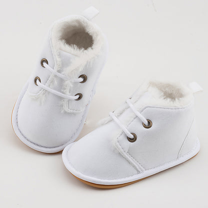 Round Toe Thermal Kid Sneakers-Jewearrings