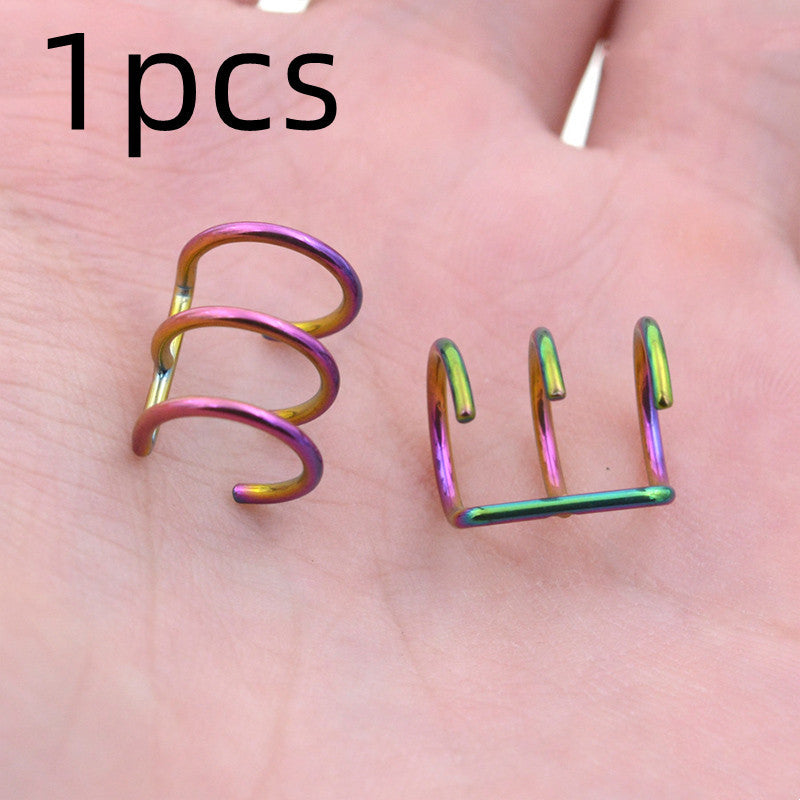 False Earrings Unperforated Earbuds Clip Style-Jewearrings