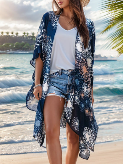 Printed Open Front Cover-Up-Jewearrings