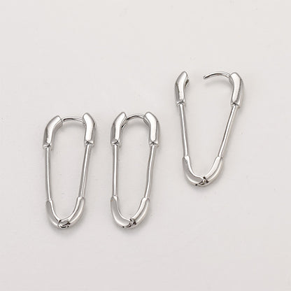 High-quality Silver Needle Bow Earrings-Jewearrings