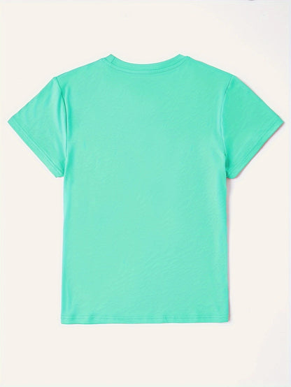 HAPPY EASTER Round Neck Short Sleeve T-Shirt-Jewearrings