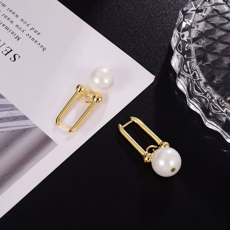 New Design High Quality Pearl Earrings-Jewearrings