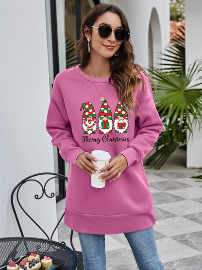 MERRY CHRISTMAS Graphic Sweatshirt-Jewearrings