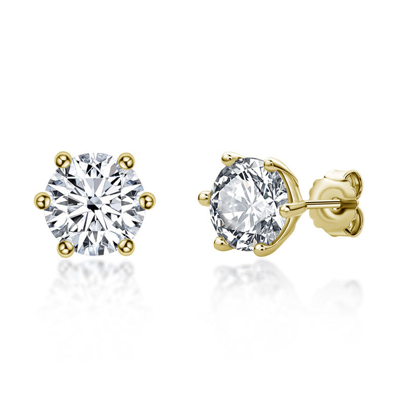 Moissanite Earrings-Jewearrings