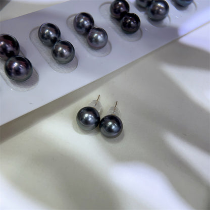 Fashion Sea Pearls Stud Earrings-Jewearrings