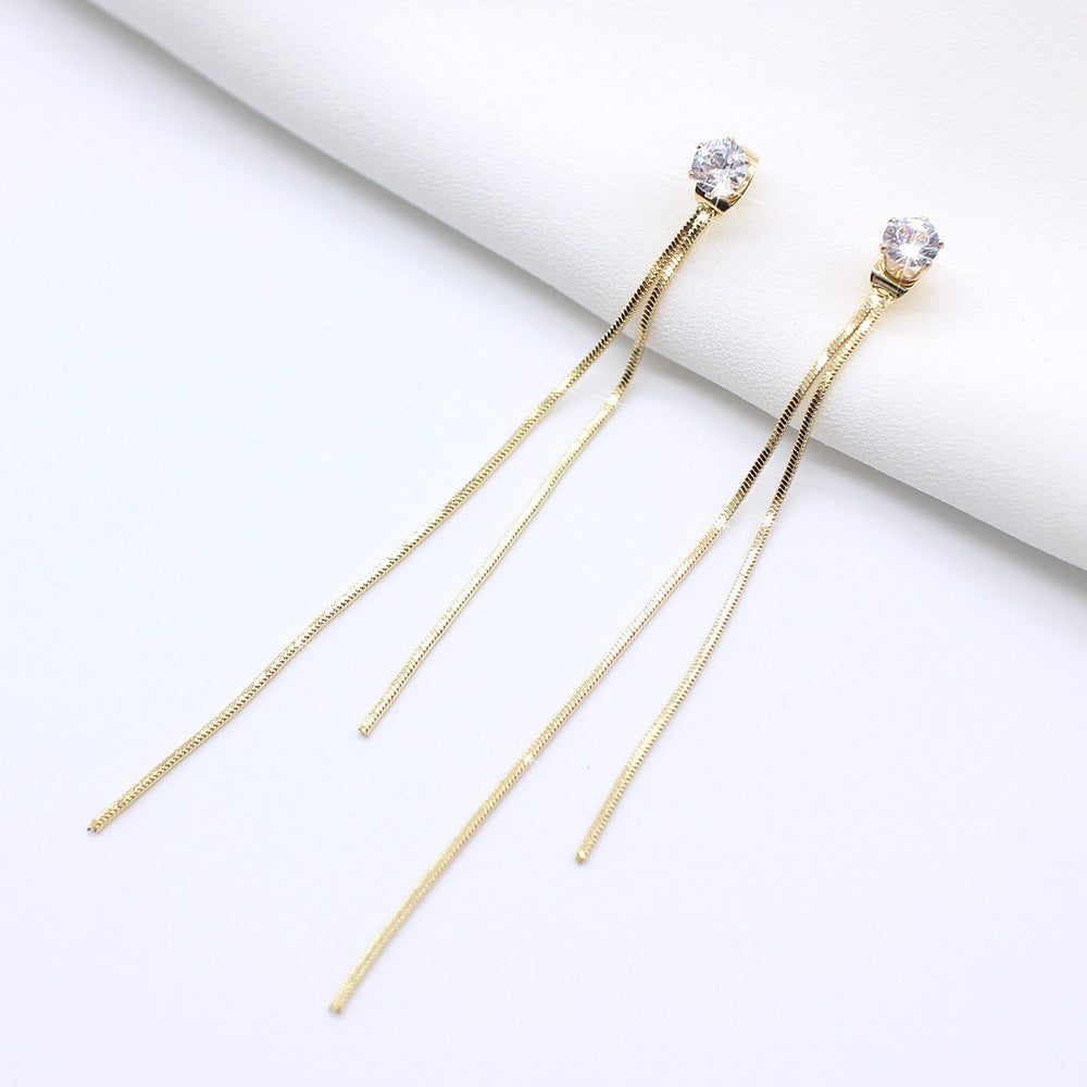 Summer Women's Earrings 925 Silver Needle Pearl Earrings-Jewearrings