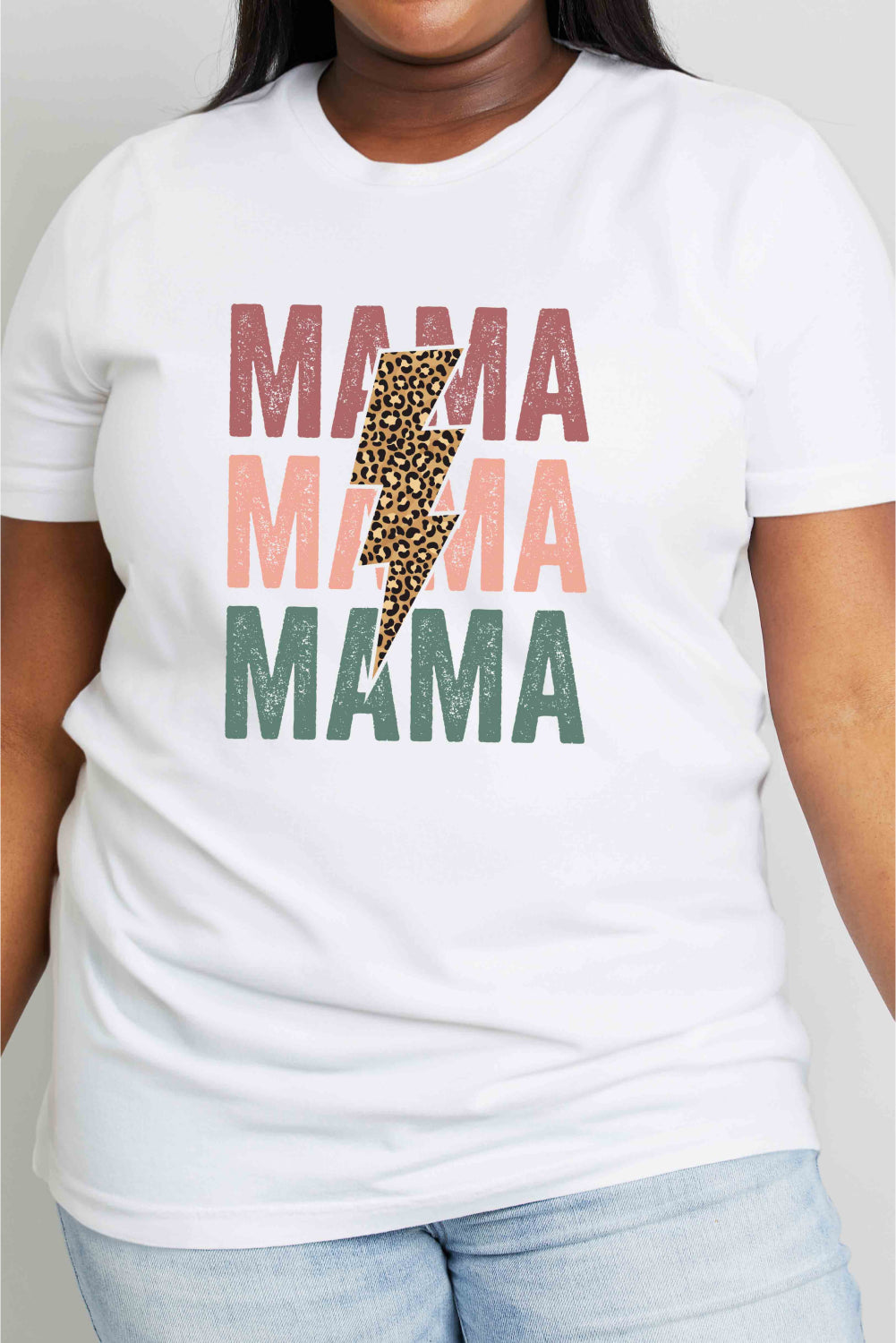 Simply Love Simply Love Full Size MAMA Graphic Cotton T-Shirt-Jewearrings