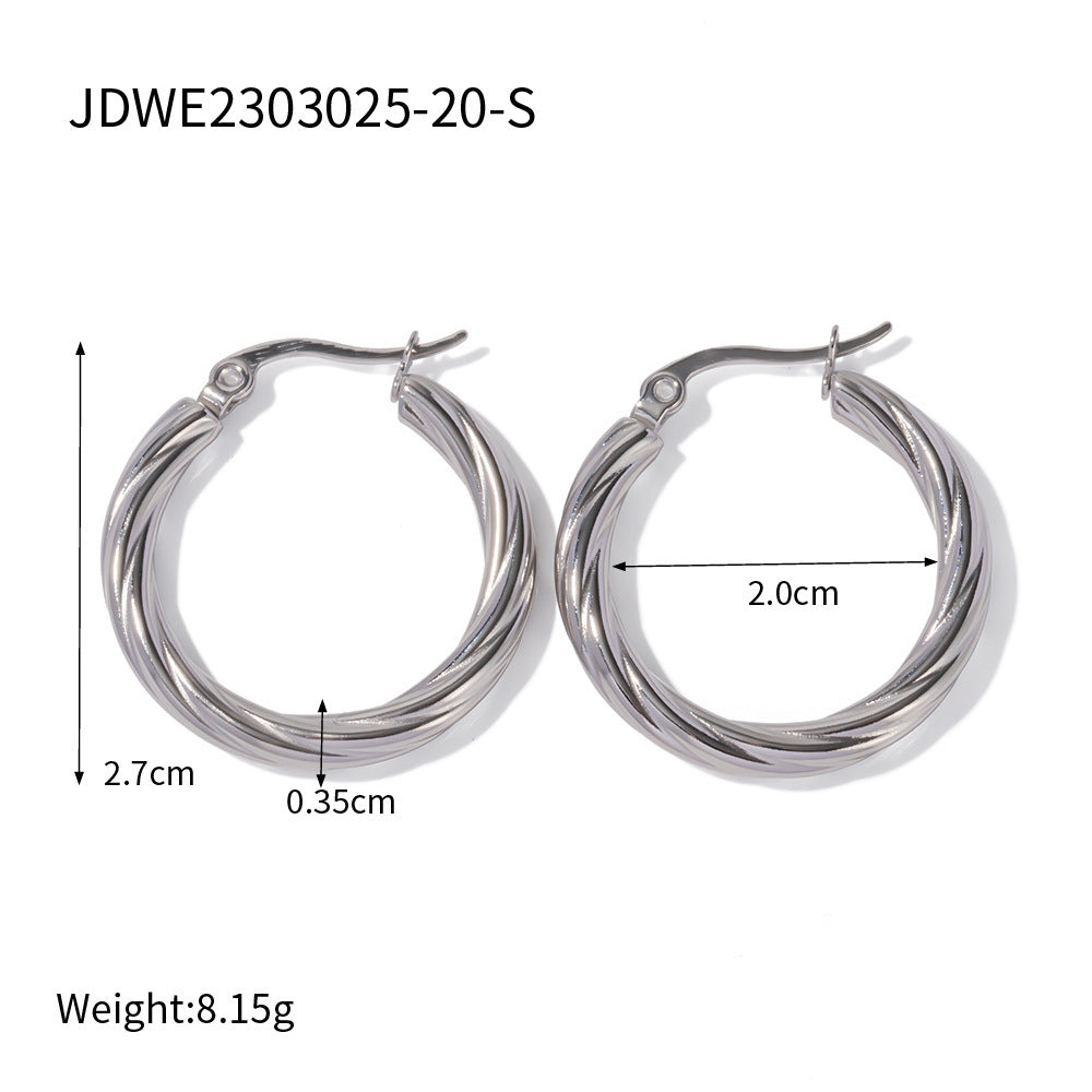 Zephy Hoop Earrings-Jewearrings