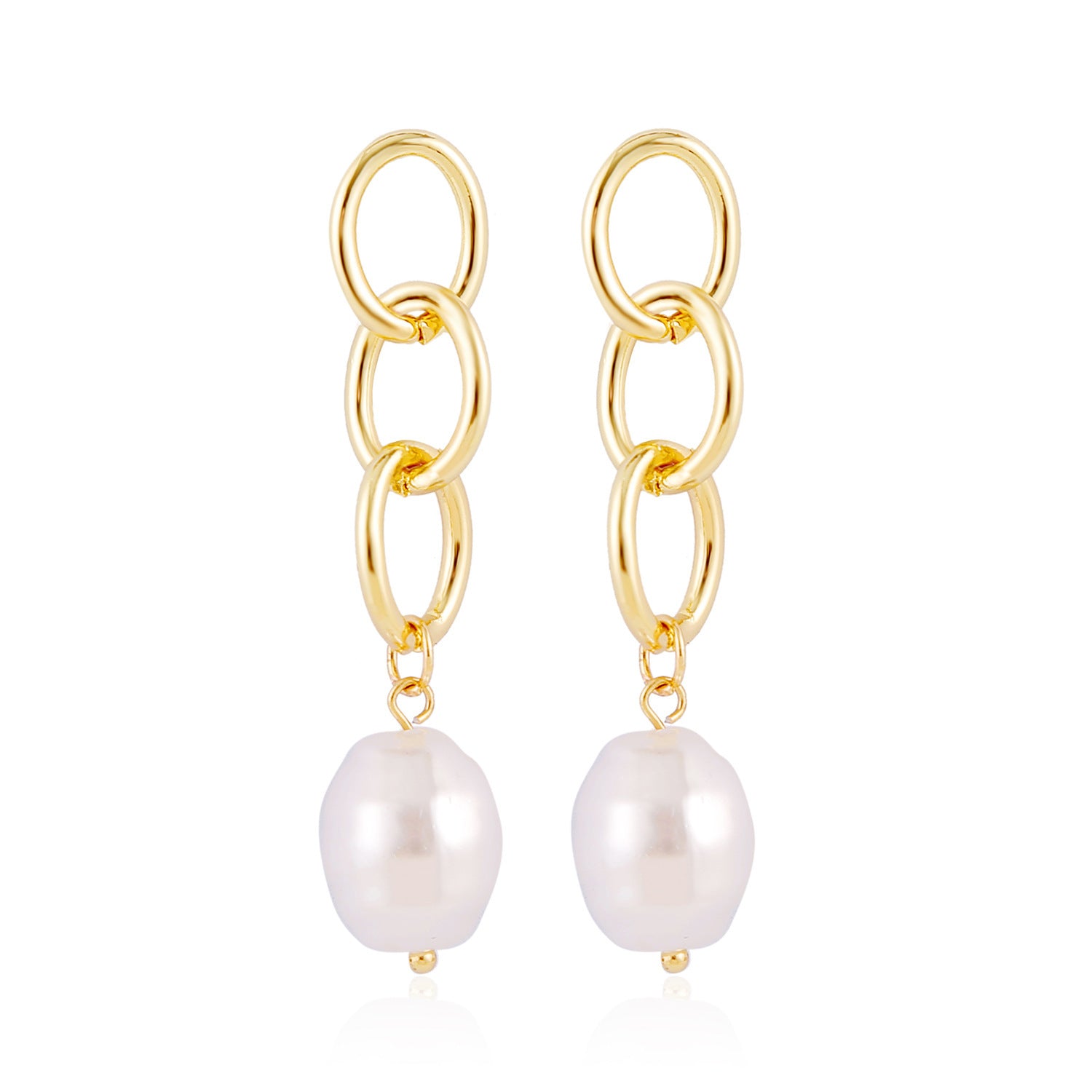 Ladies New Exquisite Pearl Earrings-Jewearrings