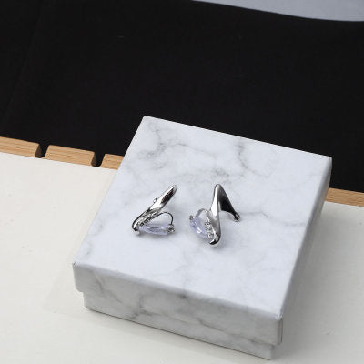 Long Chain Earrings Butterfly Ear Bone Clip-Jewearrings