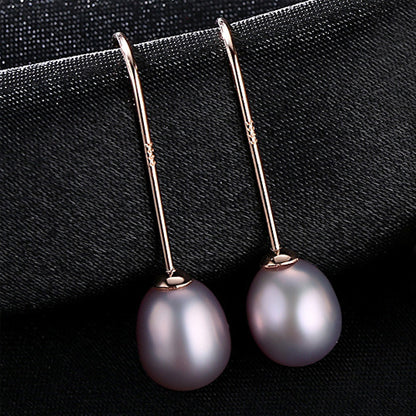 Vintage fashion pearl earrings-Jewearrings