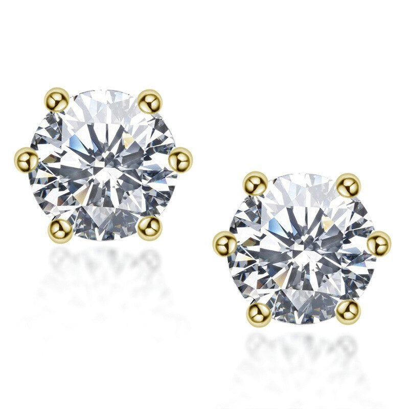 Moissanite Earrings-Jewearrings