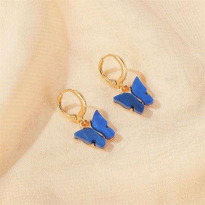 Butterfly Dangle Earrings-Jewearrings