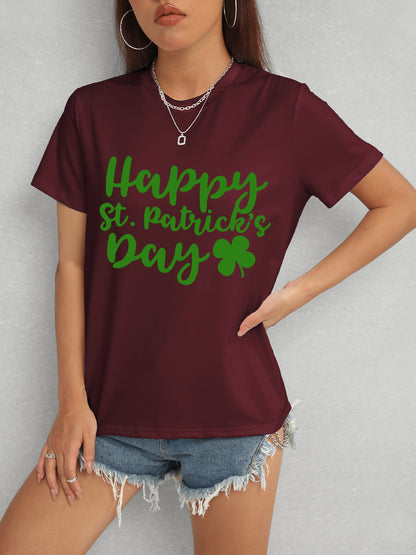 HAPPY ST. PATRICK'S DAY Short Sleeve T-Shirt-Jewearrings