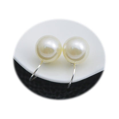 Personality Minimalist Elegant Versatile Ring Fashion Pearl Earrings For Women-Jewearrings