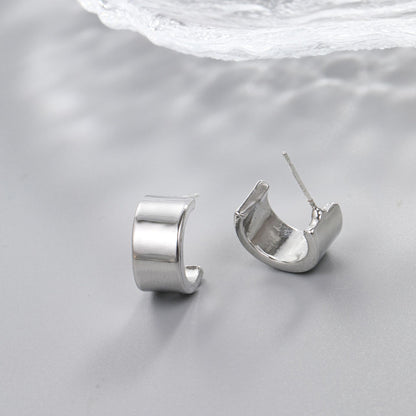 High-grade Alloy Hollow Simple Stylish Water Drop Stud Earrings-Jewearrings