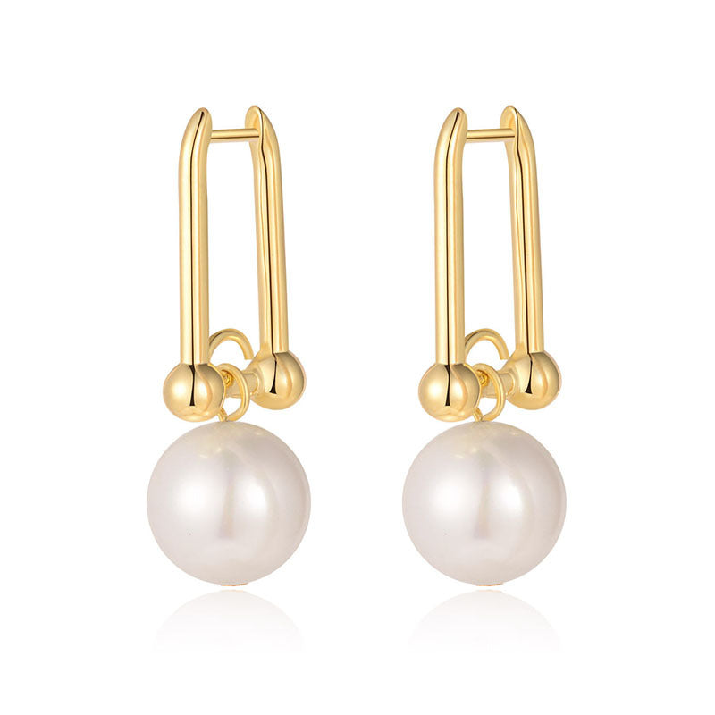 New Design High Quality Pearl Earrings-Jewearrings