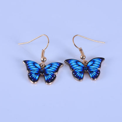 Butterfly Dangle Earrings-Jewearrings