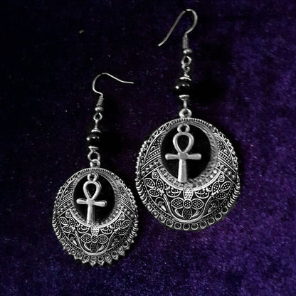 Temperament Cross Earrings Bohemia Ethnic-Jewearrings