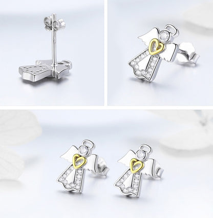 S925 sterling silver earrings-Jewearrings