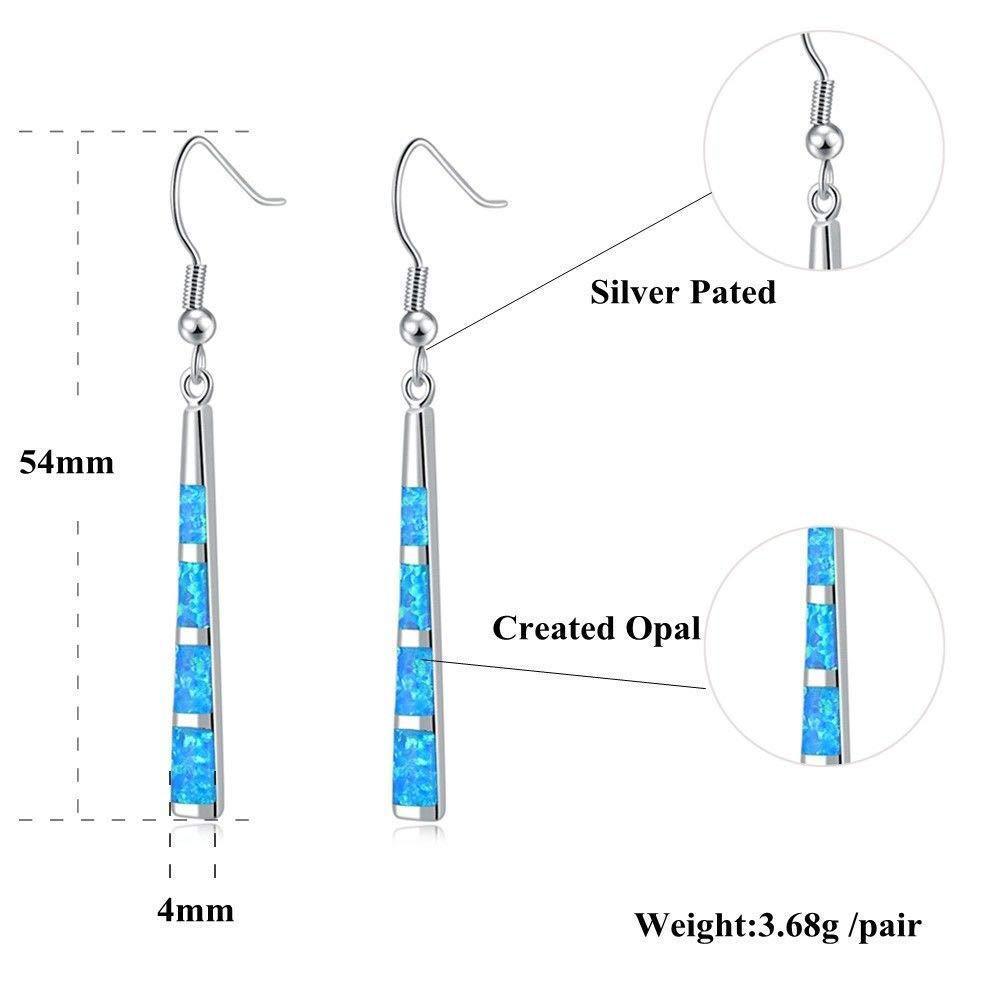 Opal Opal Earrings-Jewearrings