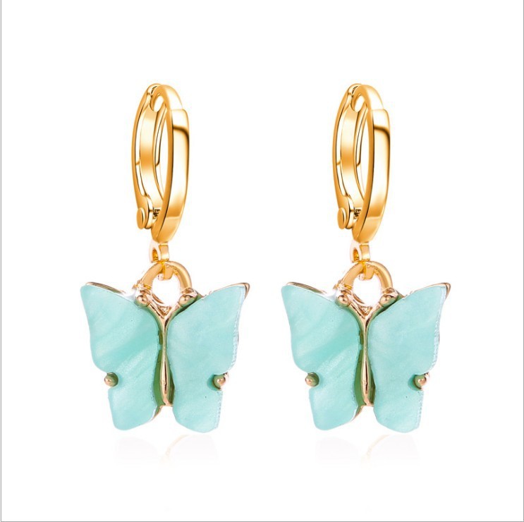 Butterfly Dangle Earrings-Jewearrings