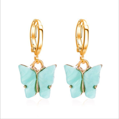 Butterfly Dangle Earrings-Jewearrings