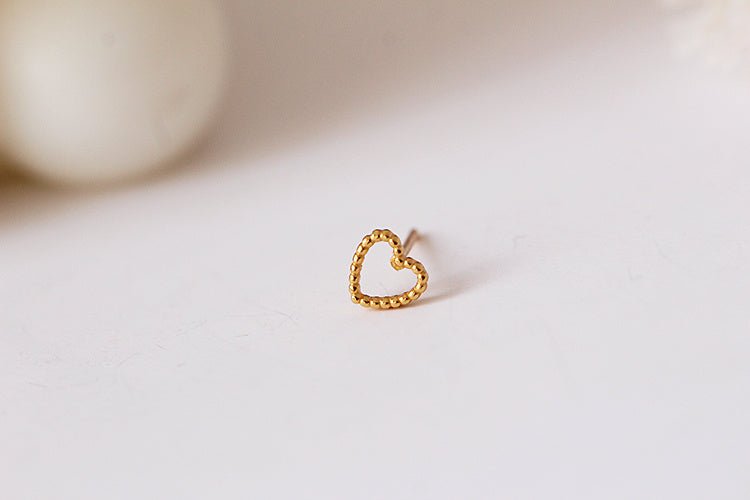 14K Gold Love Earrings-Jewearrings