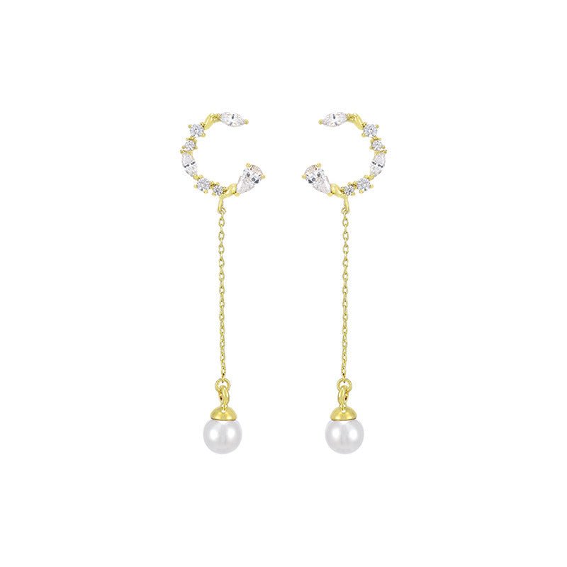 14K gold plated bohemian earrings-Jewearrings