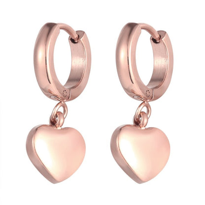 14K Rose Gold Earrings-Jewearrings