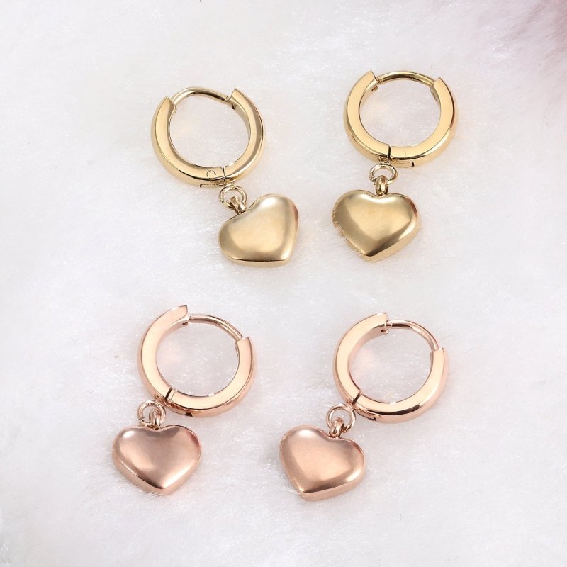 14K Rose Gold Earrings-Jewearrings