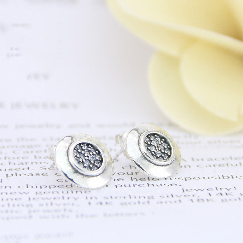 Pan Family S925 Sterling Silver Stud Earrings-Jewearrings